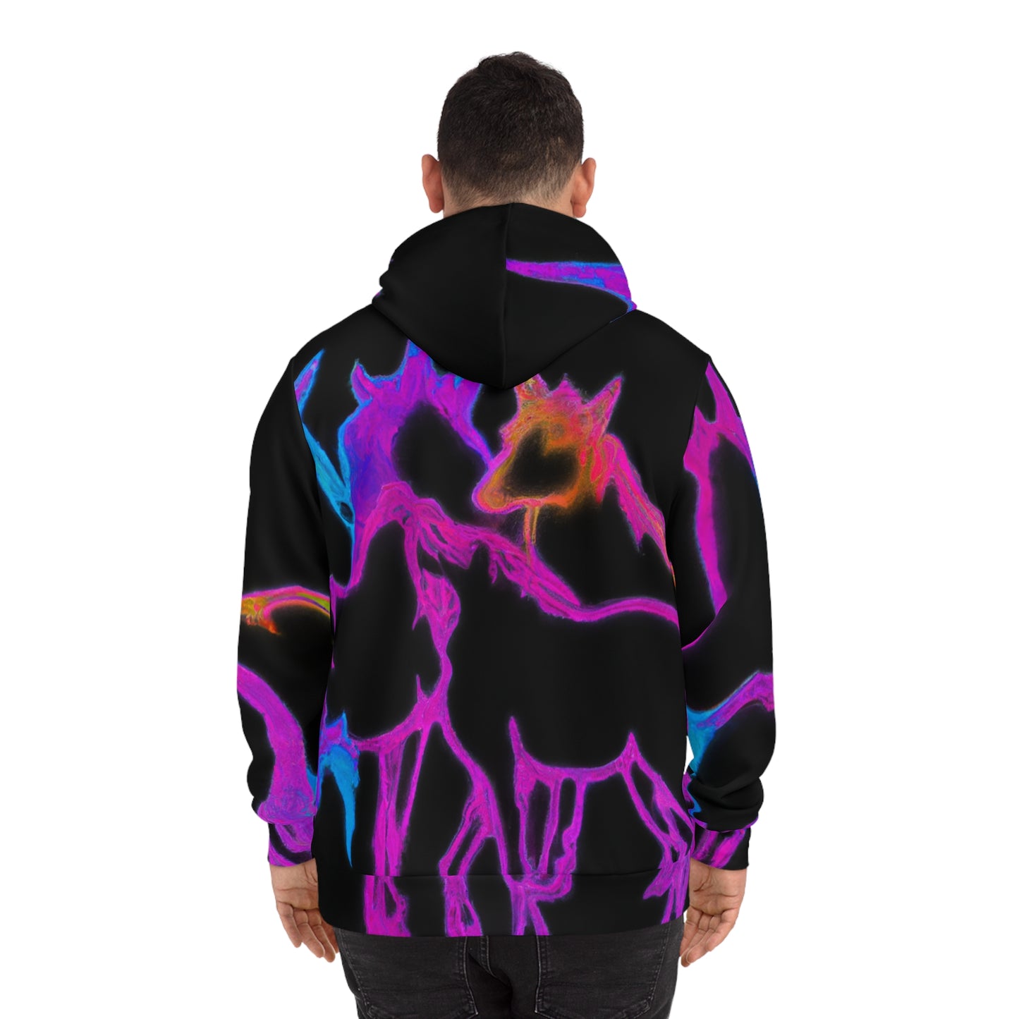 "Celestial Magic Galore" - Unicorns AOP Hoodie