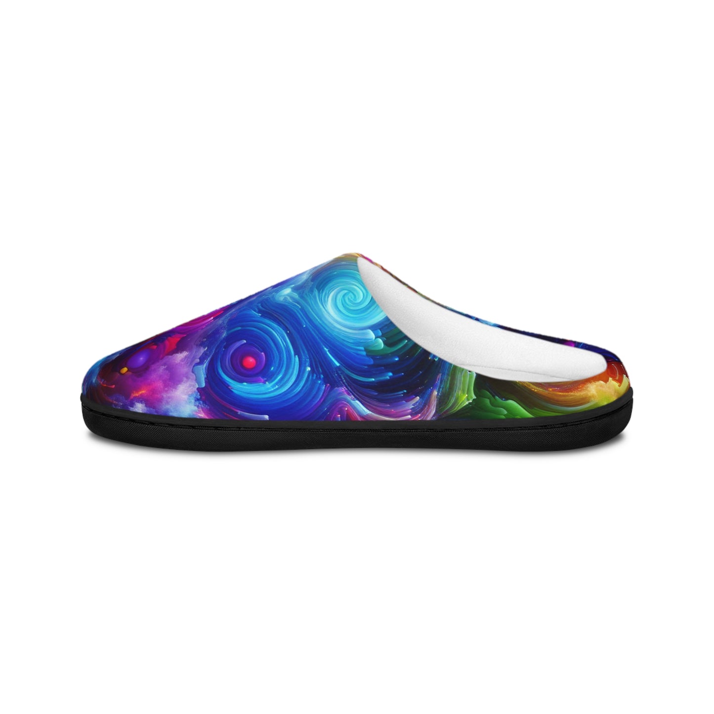 Giovanni Vermezzio - Trippy Infity Patterns Men's Indoor Slippers