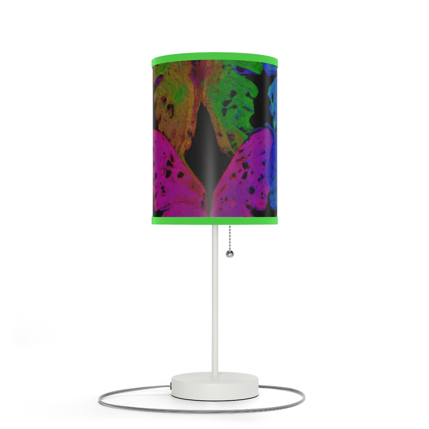 "Glowing Luminescence" - NEON Butterflies Colored Lamp