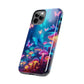 Luminous Jewels in the Forest. Mushrooms & Butterflies Tough Phone Case