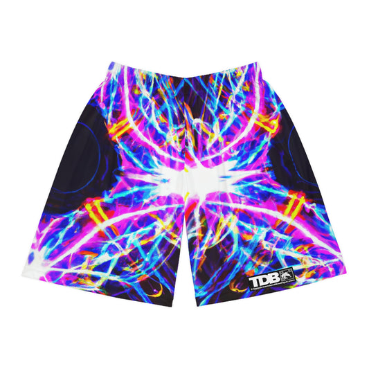 TDB Giovanni da Scultorio - Trippy Infinity Patterns Rave Shorts