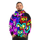Neon Nocturnal Congregation - NEON Owls AOP Hoodie