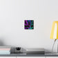 Vibrant Neon Unicornscape. NEON Unicorns Art Canvas