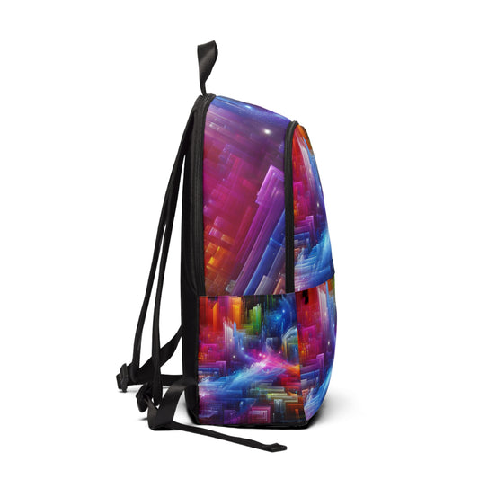 William Wordson - Trippy Infinty Patterns Fabric Rave Backpack
