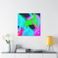 Neon Magical Joyride NEON Unicorns Art Canvas