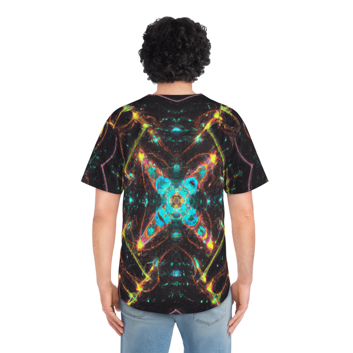 Infinite Vibrance. Trippy Infinity Patterns Mens Jersey