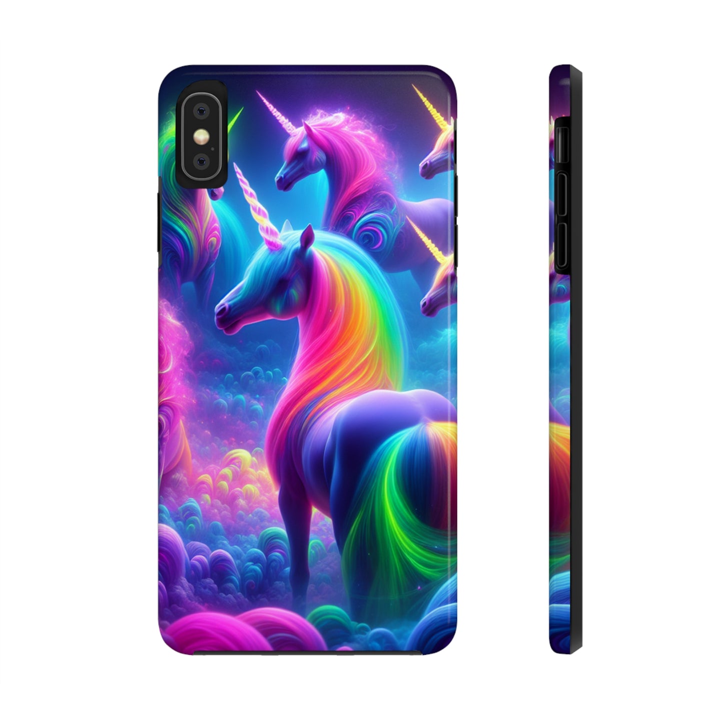 "Dreamworld Enchantment" NEON Unicorns Tough Phone Case