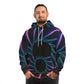 "Vibrant Infinity Voyage" -Trippy Infinity Patterns AOP Hoodie
