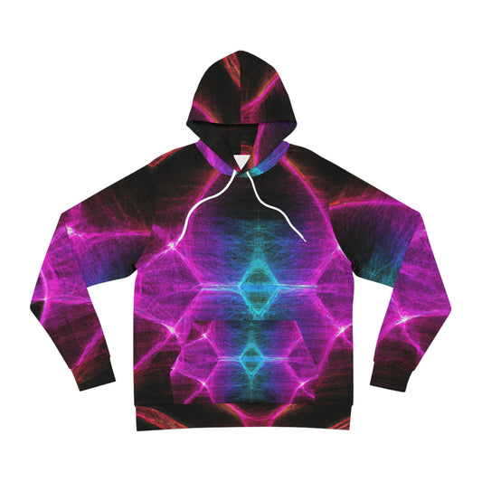 Vivid Infinity Splatter. -Trippy Infinity Patterns AOP Hoodie