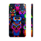 Neon Gloowls. NEON Owls Tough Phone Case