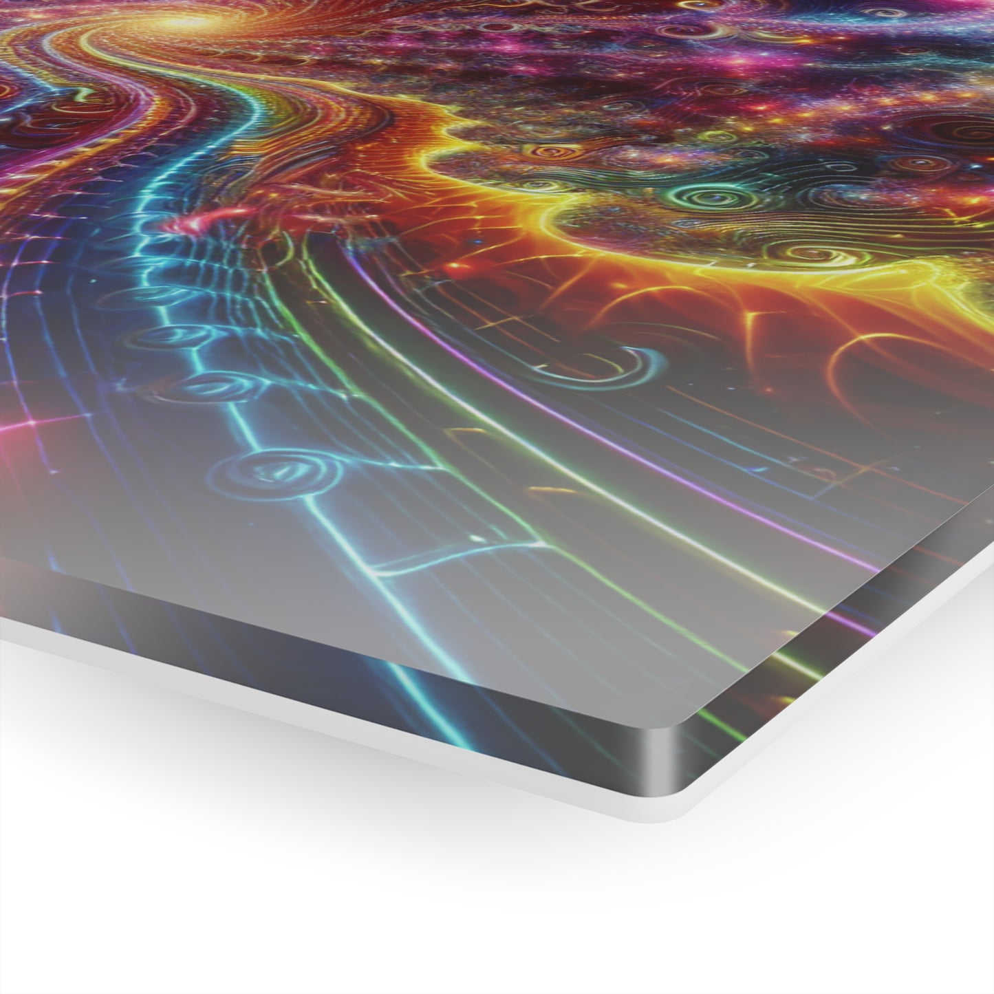 Interstellar Illuminexion Trippy infinity Pattern 1/4" Glossy Acrylic Art