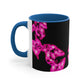 Vibrant Neon Butterfly Soiree Butterflies 11oz Mug
