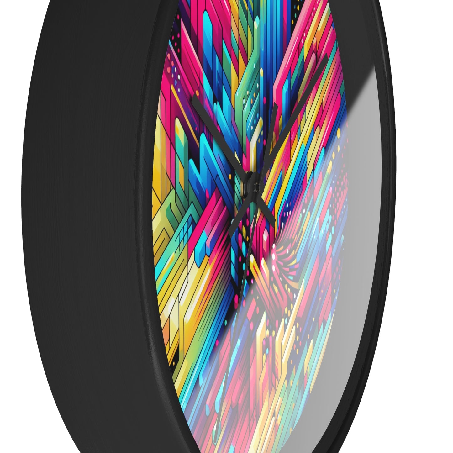 Zenobius De Vrye - Trippy Infinity Patterns Wall Clock