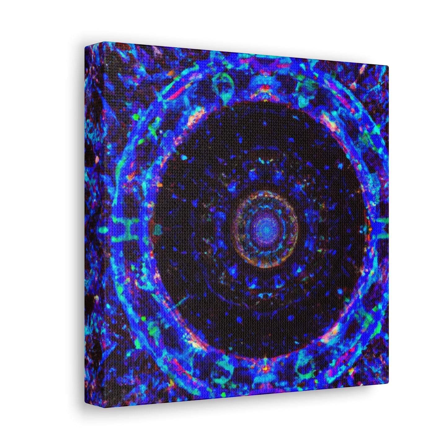 Cosmic Kaleidoscope Visions Trippy Infinity Patterns Art Canvas