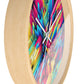 Zenobius De Vrye - Trippy Infinity Patterns Wall Clock