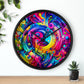 Giovanni Bonatti - Trippy Infinity Patterns Wall Clock