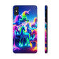 Neon Unicorn Spectacle. NEON Unicorns Tough Phone Case