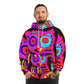 Neon Nocturnal Vision. - NEON Owls AOP Hoodie