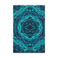 Neon Infinity Fractals. Trippy Infinity Patterns Art Canvas