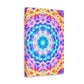 Vivid Cosmic Lightsphere Trippy Infinity Patterns Art Canvas