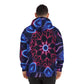 "Eternal Flows of Dreams" -Trippy Infinity Patterns AOP Hoodie