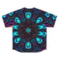 Eternal Radiance of the Nebulous Cosmos Trippy Infinity Patterns Mens Jersey