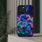 Neon Spectacle of Unicorns Neon Unicorns Premium Art Magsafe Magnet Tough IPhone 13 14 15 Pro Plus Max and Mini in Matte and Glossy Phone cases