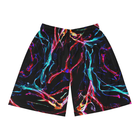 Silvio di Reposo - Trippy Infinity Patterns Rave Shorts