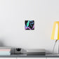 "Galactic Shebang of Neon Unicorns" NEON Unicorns Art Canvas
