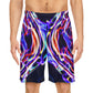 Niccolo di Assisi - Trippy Infinity Patterns Rave Shorts