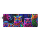"Neon Nocturne" NEON Owls Art LED Mousepad