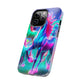 "Rainbow Dreams in Neon" NEON Unicorns Tough Phone Case
