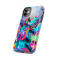 "Neon Fantasy" NEON Unicorns Tough Phone Case