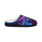 Vivid Techno-dance - Neon Butterflies Woman's Indoor Slippers