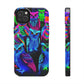 Neon Luminance Owls NEON Owls Tough Phone Case
