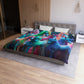 Giovanni da Guido - NEON Unicorns Microfiber Duvet Cover