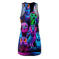 Neon Nocturne Neon Owls Racerback Dress