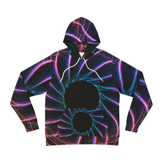 "Vibrant Infinity Voyage" -Trippy Infinity Patterns AOP Hoodie