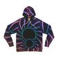 "Vibrant Infinity Voyage" -Trippy Infinity Patterns AOP Hoodie