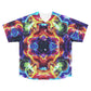 Vibrant Neon Infinity Maze. Trippy Infinity Patterns Mens Jersey