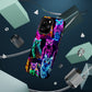 Neon Night Owls. Neon Owls Premium Art Magsafe Magnet Tough IPhone 13 14 15 Pro Plus Max and Mini in Matte and Glossy Phone cases