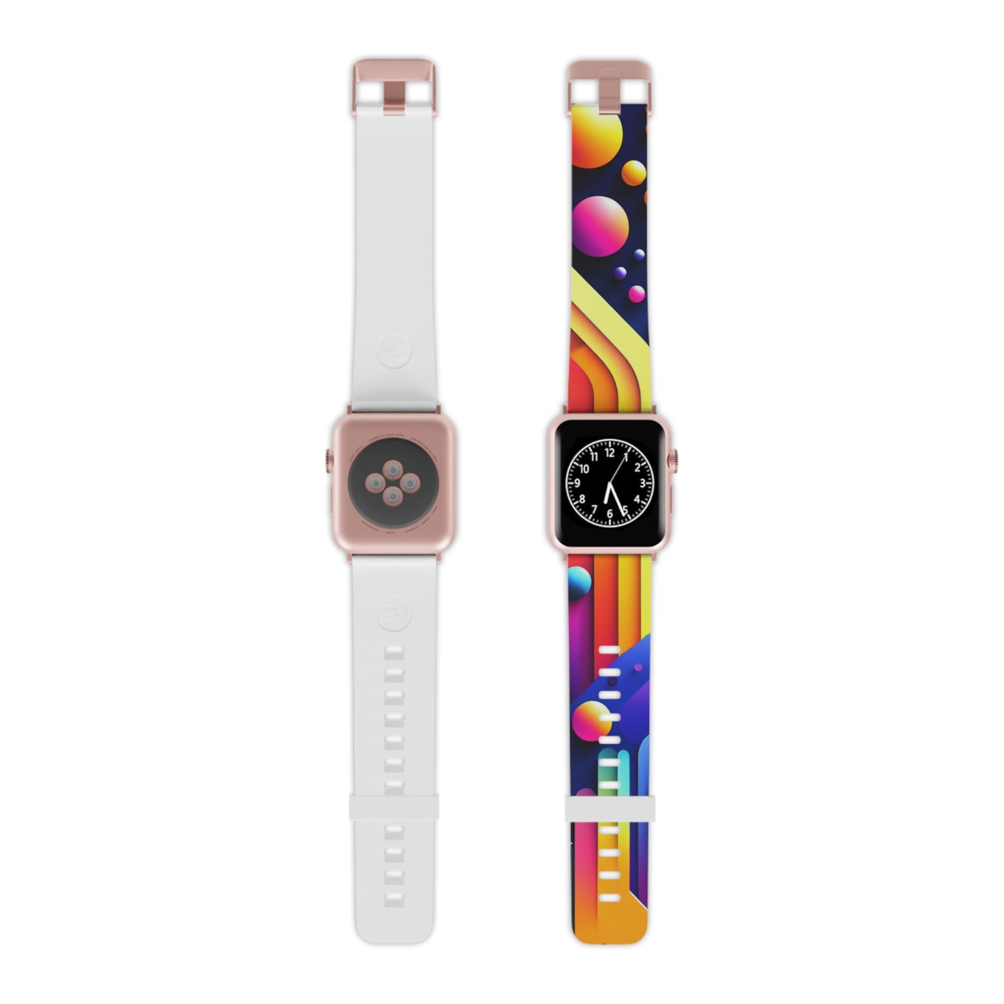 Neon Electric Splendor - Trippy Infinity Patterns Iwatch Band