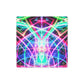 Cosmic Infinity Falls. Trippy Infinity Patterns Acrylic Art Panel