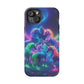 Neon Spectacle of Unicorns Neon Unicorns Premium Art Magsafe Magnet Tough IPhone 13 14 15 Pro Plus Max and Mini in Matte and Glossy Phone cases