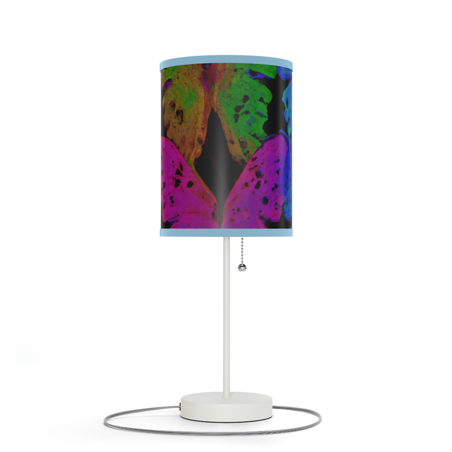"Glowing Luminescence" - NEON Butterflies Colored Lamp
