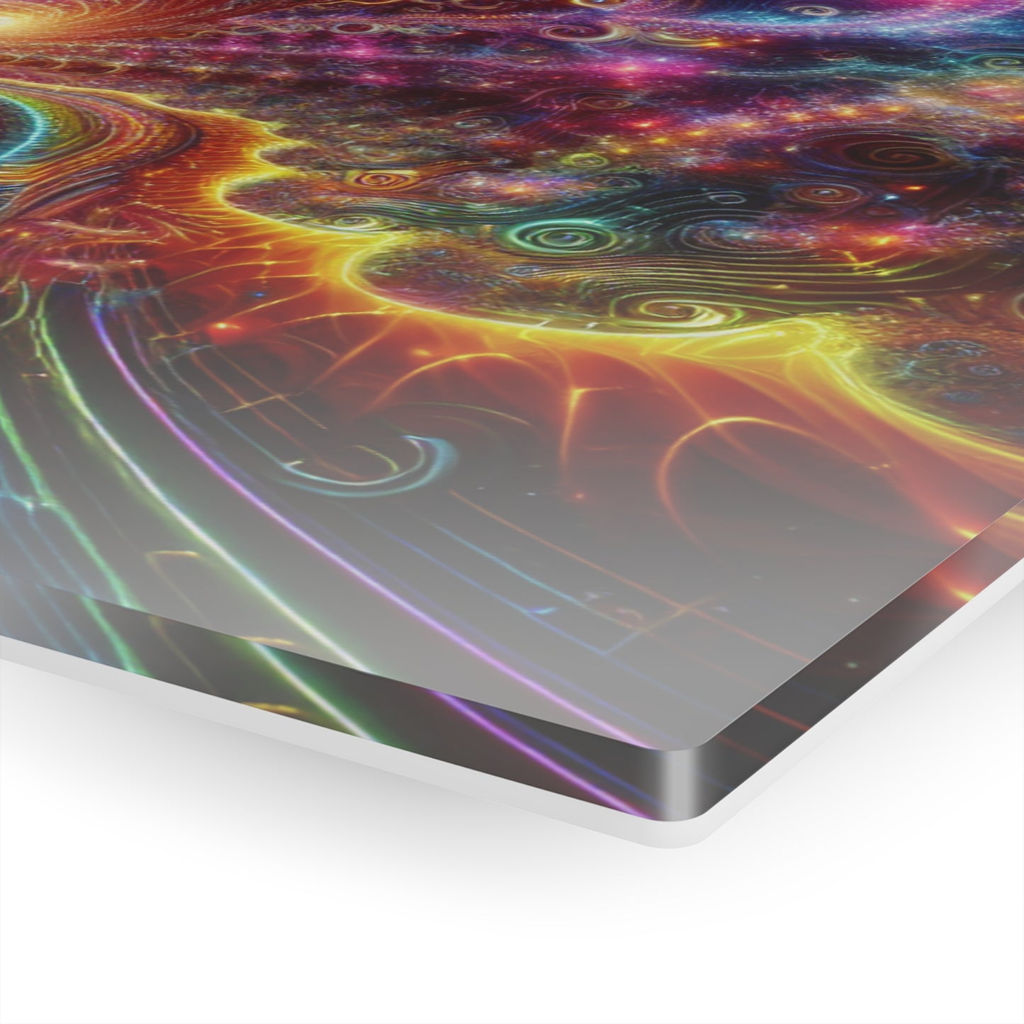 Interstellar Illuminexion Trippy infinity Pattern 1/4" Glossy Acrylic Art