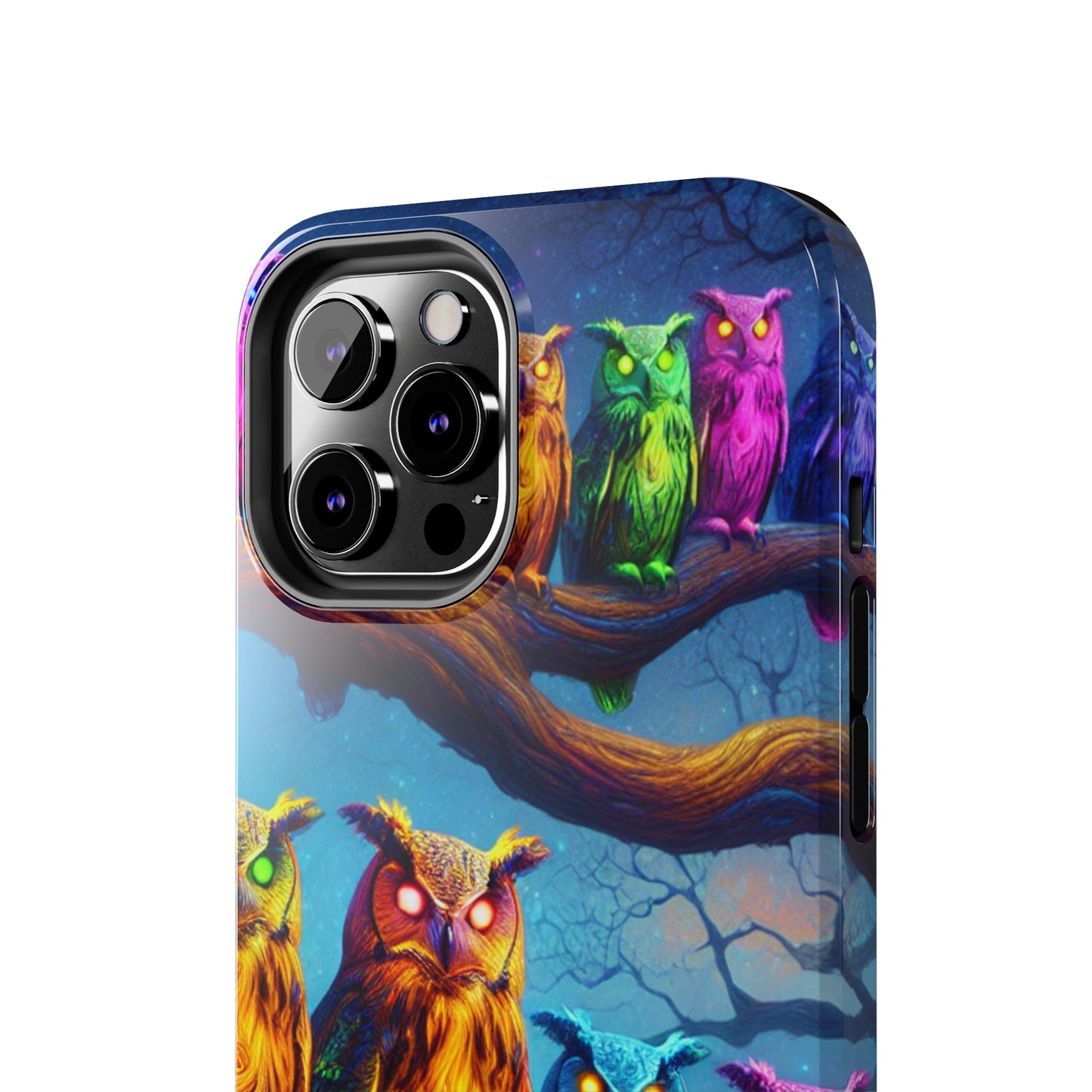 Neon Nocturnal Jazz NEON Owls Tough Phone Case