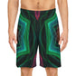Gianni di Firenze. - Trippy Infinity Patterns Rave Shorts