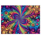 NeonInfinityVibe. - Neon Trippy Infinity Patterns Puzzle 30, 110, 252, and 1000 Pieces