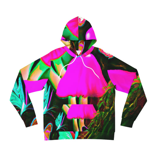 "Vivid Trance" - Butterflies & Mushrooms AOP Hoodie